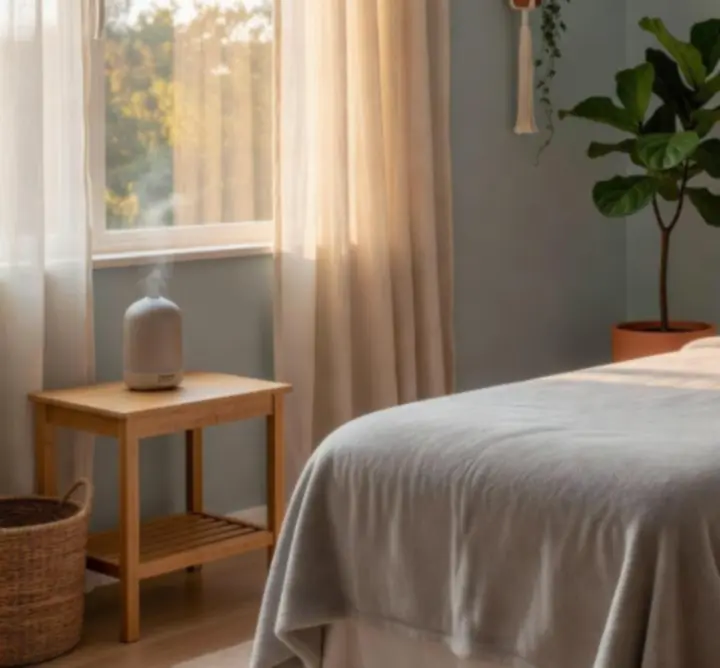 Espace de massage serein et élégant chez Leptop Shopsit Massage