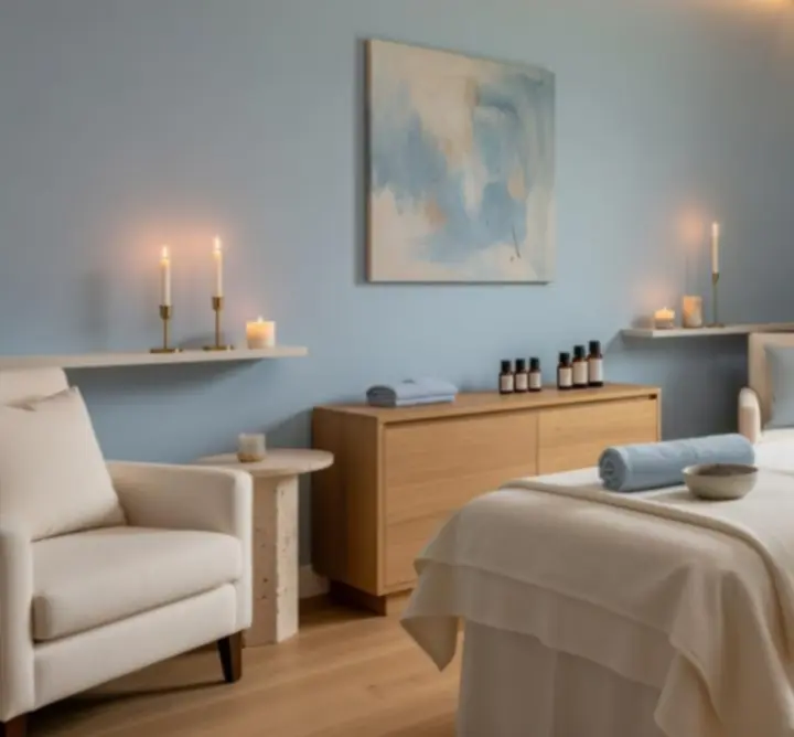 Salle de massage paisible au sein de Leptop Shopsit Massage